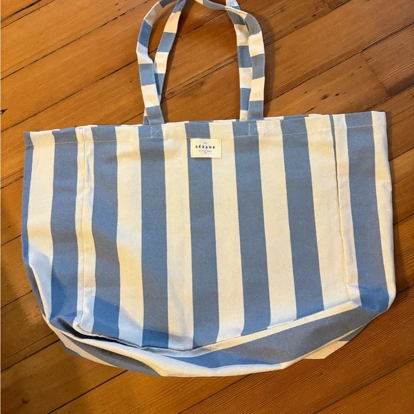 Sezane Striped Tote - Picture 2 of 4